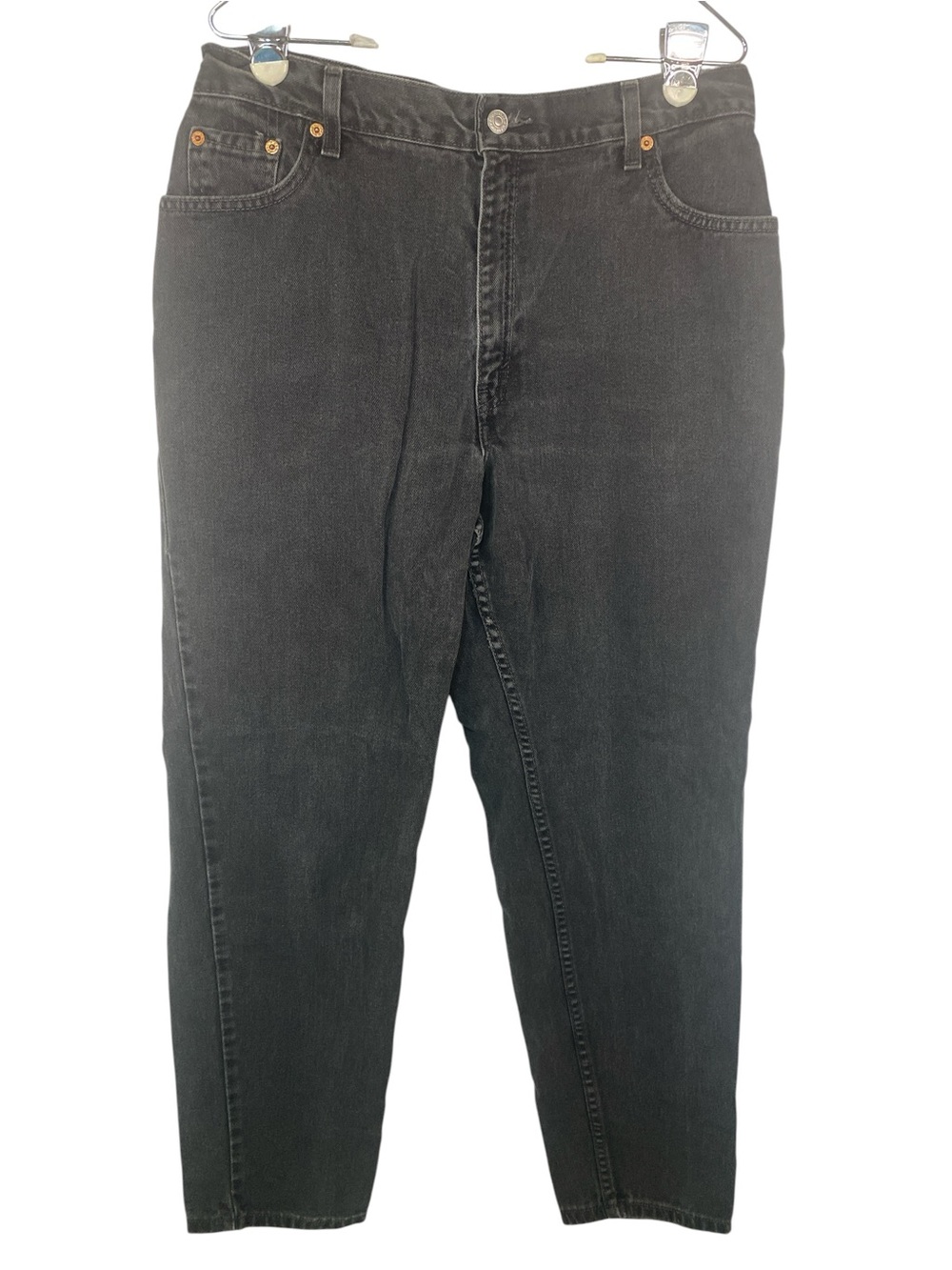 Levi’s 550 Black Jeans Relaxed Fit Women’s Size 16 reg